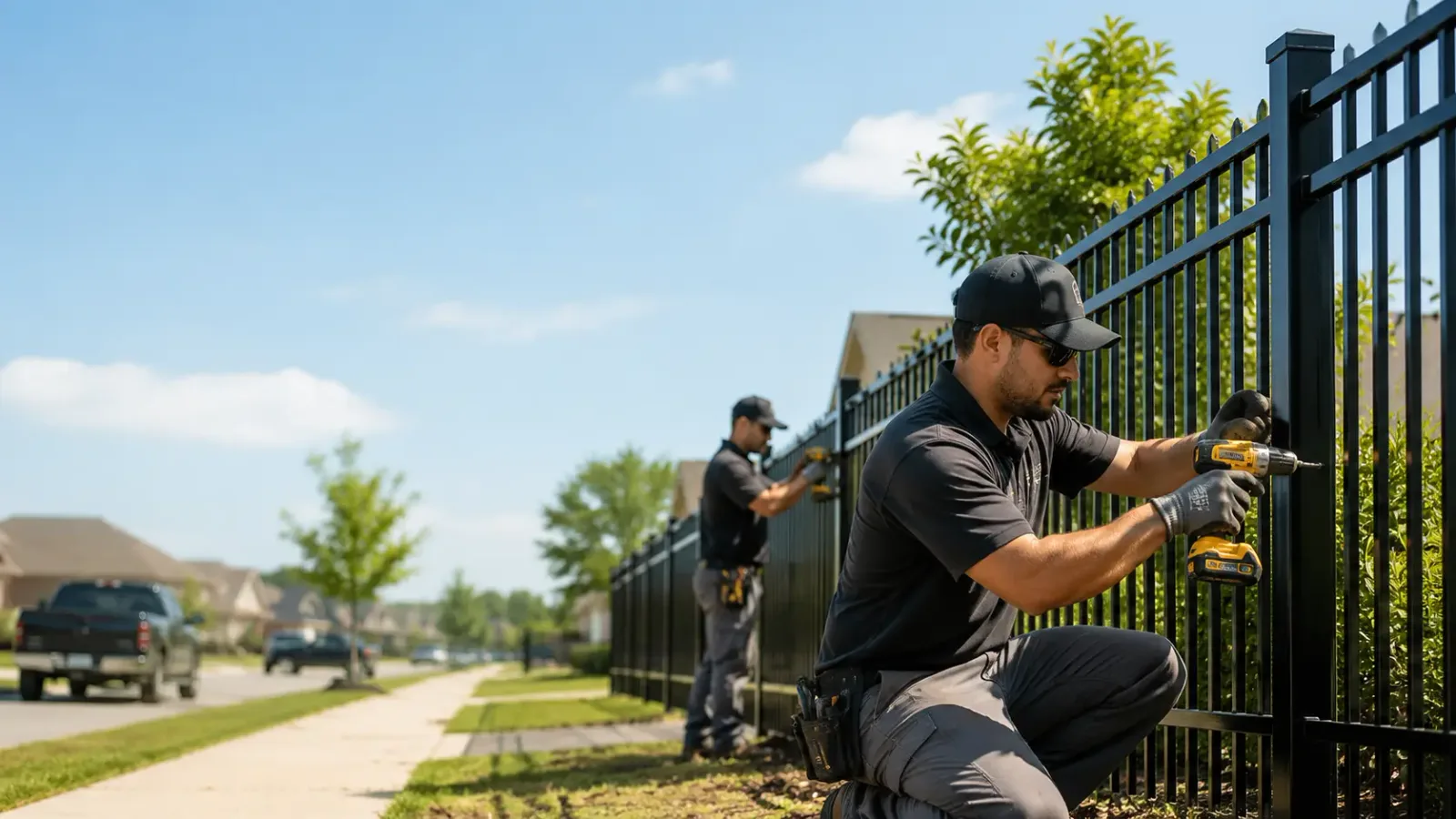 Metal Fence Installation in Danbury, NC